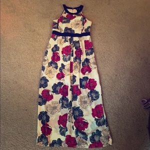 Ann Taylor Maxi spring floral dress